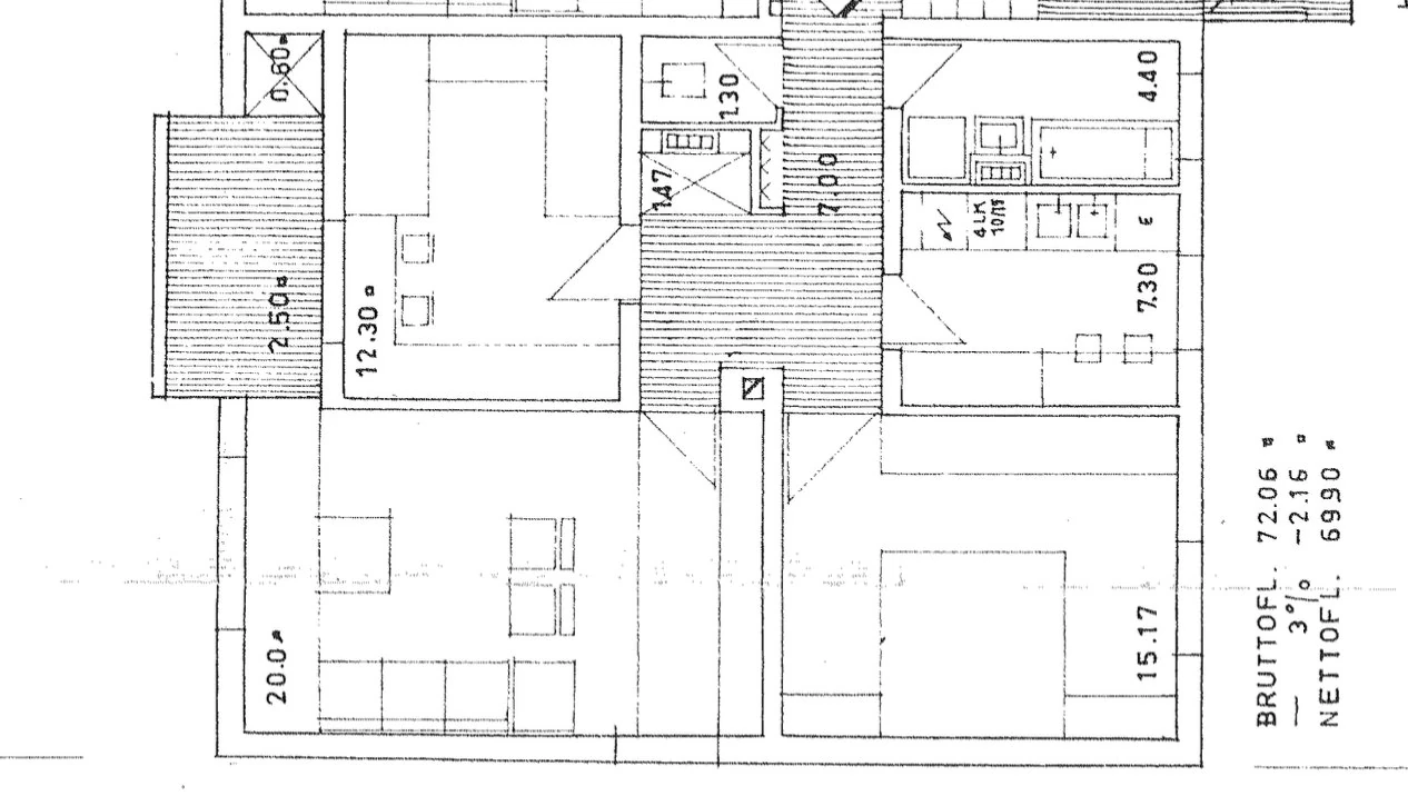 LDP Group client case Munich: floor plan before the conversion