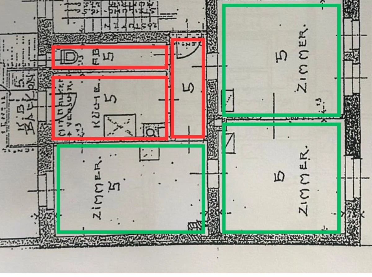 LDP Group client case Nuremberg: floor plan after the conversion
