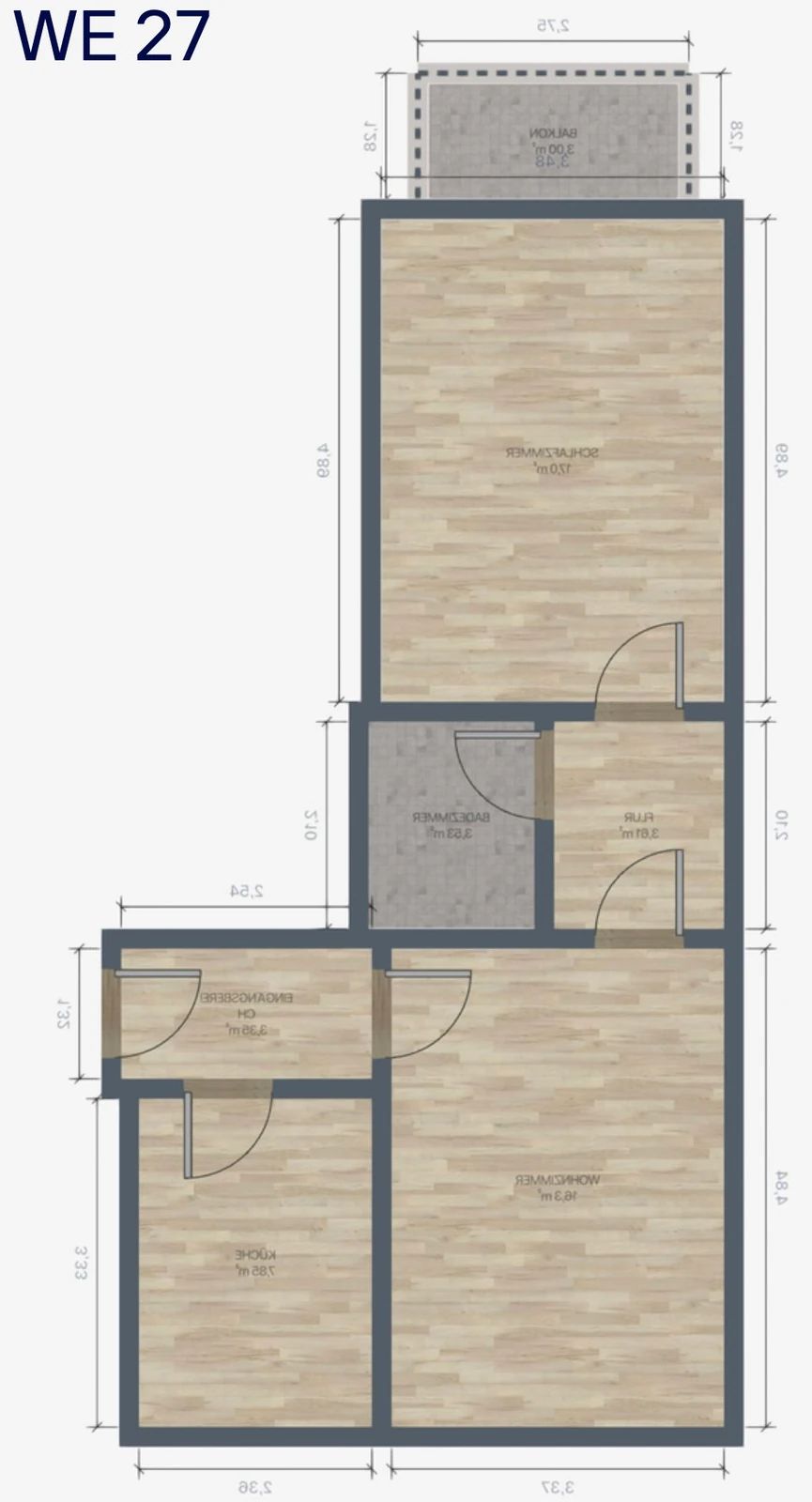 LDP Group client case Nuremberg: floor plan after the conversion